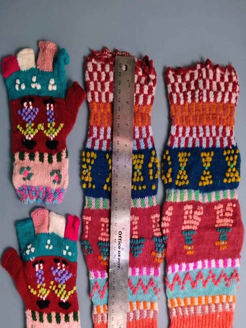 Cusco Sheep Wool Gloves and Booties Set